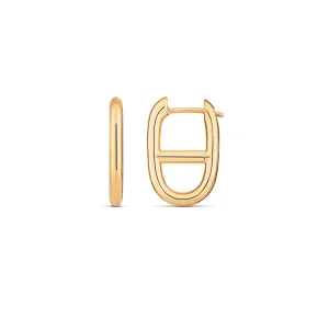 twisted hoop earrings